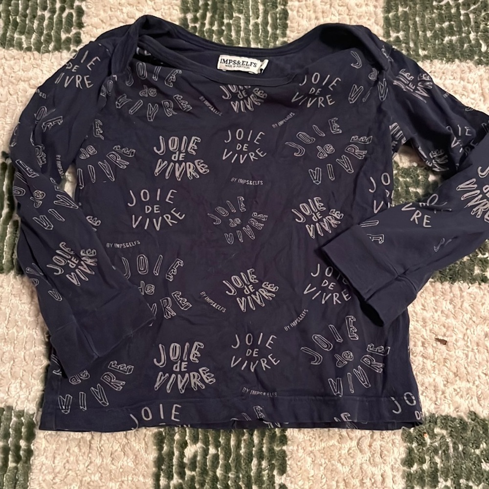 Imps & elfs joie de vivre long sleeve T-shirt